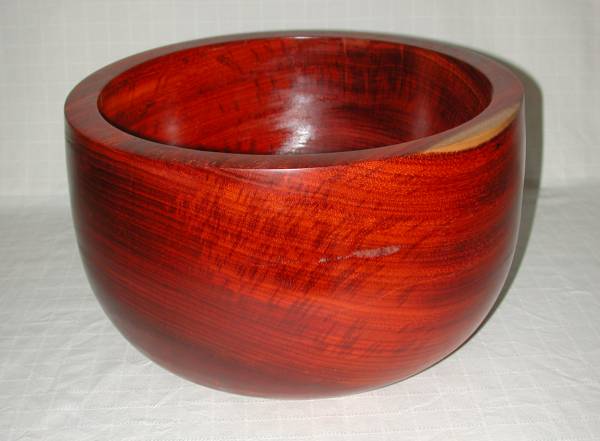 Large rosewood bowl